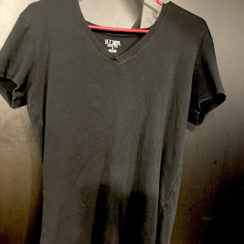 Black V Neck